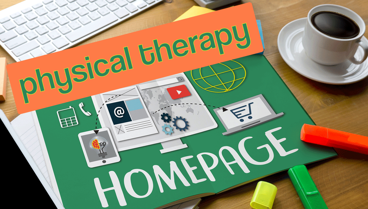 physical therapy homepage copywriting