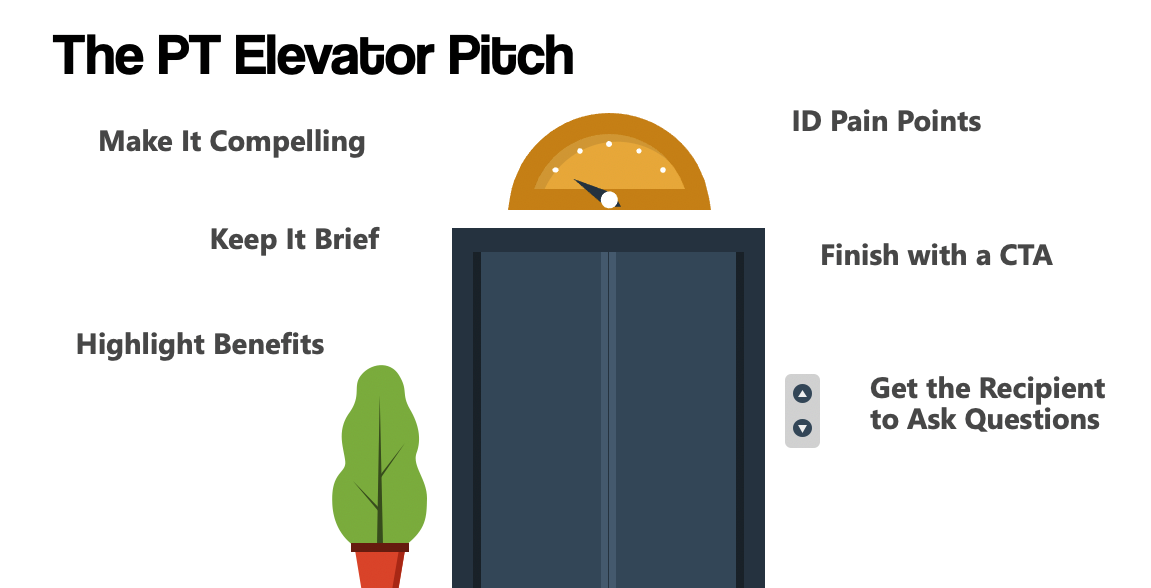 physical therapy elevator pitch