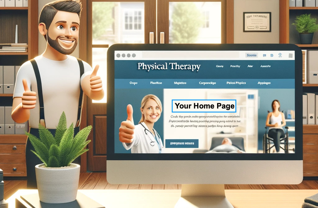 Physical therapy website design and home page copywriting tips
